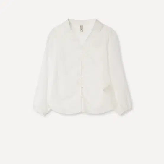 [BUNJANG] HOS Add Sheer Blouse (Ivory) / 호와스 add sheer boluse (ivory)