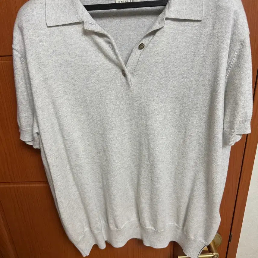 [BUNJANG] JE NE SAIS QUOI Cashmere Polo Knit XL / 주느세콰 캐시미어 폴로니트 XL