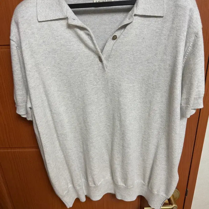 [BUNJANG] JE NE SAIS QUOI Cashmere Polo Knit XL / 주느세콰 캐시미어 폴로니트 XL