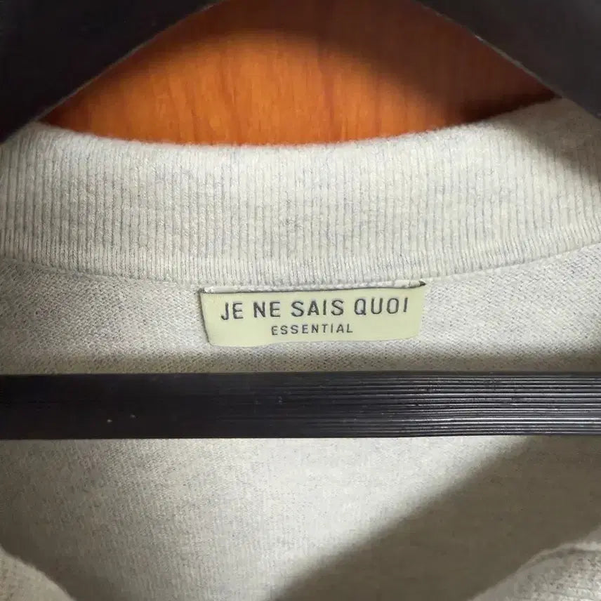 [BUNJANG] JE NE SAIS QUOI Cashmere Polo Knit XL / 주느세콰 캐시미어 폴로니트 XL