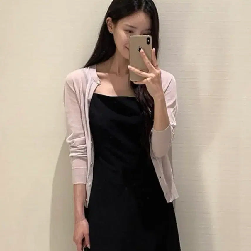 [BUNJANG] SiiRizling Shear Cardigan Misty Lavender S / 시에 리즐링 시어 가디건 미스티 라벤더 S