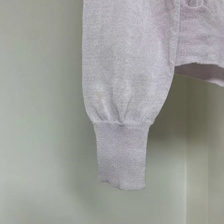 [BUNJANG] SiiRizling Shear Cardigan Misty Lavender S / 시에 리즐링 시어 가디건 미스티 라벤더 S