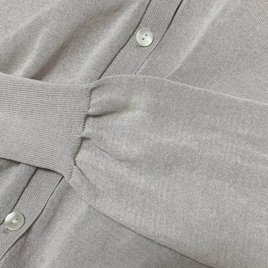 [BUNJANG] SiiRizling Shear Cardigan Misty Lavender S / 시에 리즐링 시어 가디건 미스티 라벤더 S