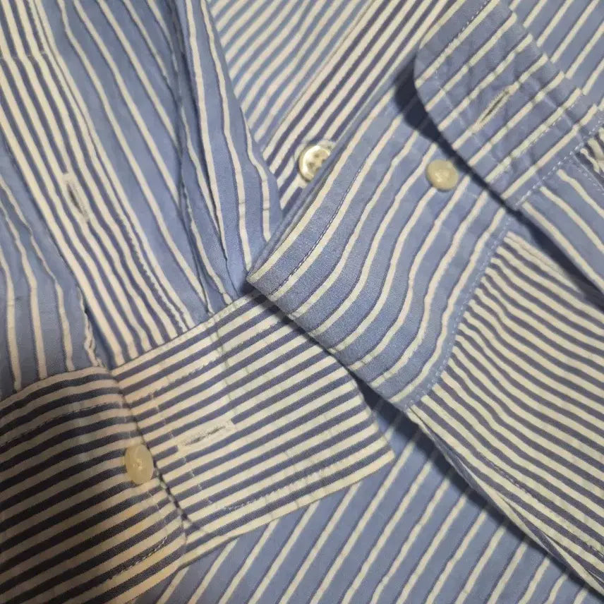 [SOLD OUT] (95) 폴로랄프로렌 시어서커 버튼다운 셔츠 보이즈XL
