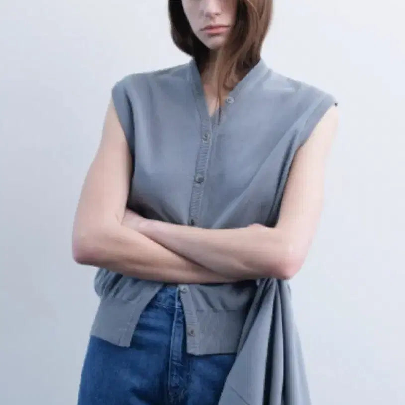 [BUNJANG] Mundal Basto Vest Grey / 문달 바스토 베스트 그레이