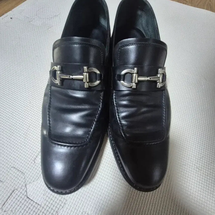 [BUNJANG] Ferragamo Black Leather Men&