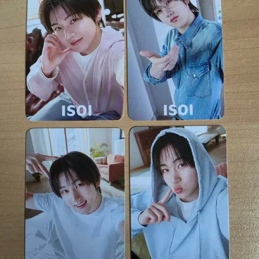 [BUNJANG] Kickflip Gyehun Isoi Photocard Bundle Set / 킥플립 계훈 아이소이 포카 일괄