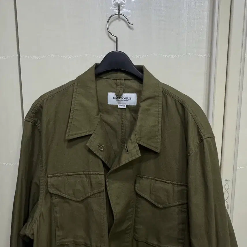 [BUNJANG] Eastlogue Field Jacket Olive Khaki / 이스트로그 야상 자켓 올리브 카키