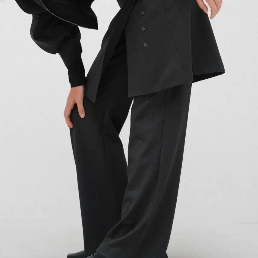 [BUNJANG] 프렙포더 Layered wrap skirt pants set / 프렙포더 Layered wrap skirt pants set