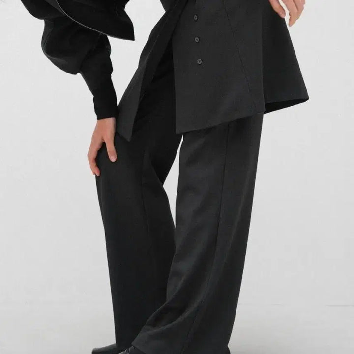 [BUNJANG] 프렙포더 Layered wrap skirt pants set / 프렙포더 Layered wrap skirt pants set