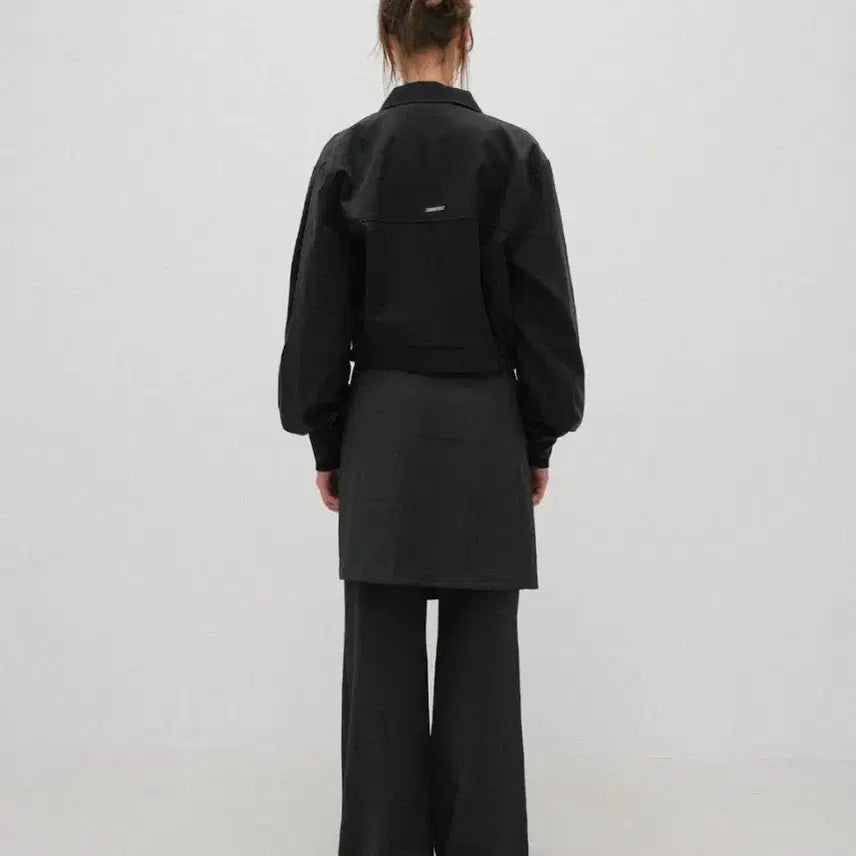 [BUNJANG] 프렙포더 Layered wrap skirt pants set / 프렙포더 Layered wrap skirt pants set