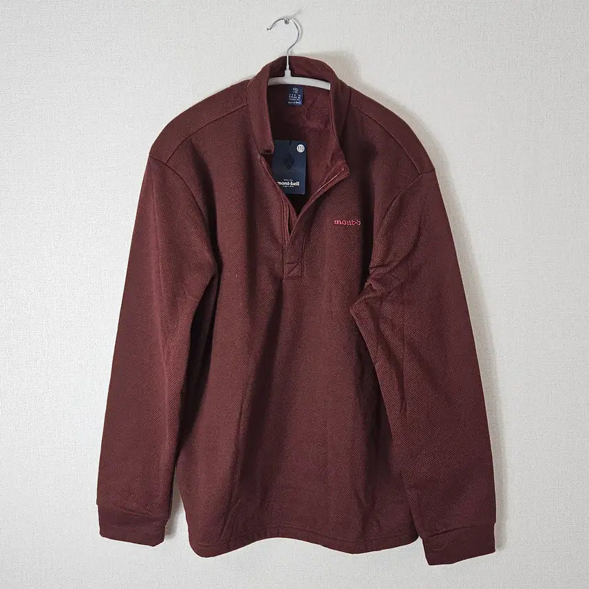[BUNJANG] Montbell Functional Fleece Half-Zip T-Shirt XXL / 몽벨 하프집업 기능성 플리스 티셔츠 XXL (새상품)