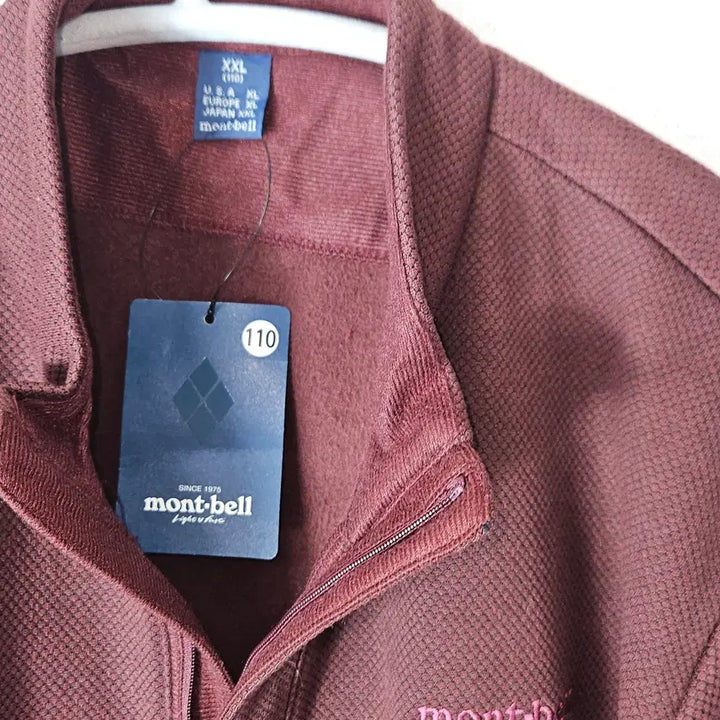 [BUNJANG] Montbell Functional Fleece Half-Zip T-Shirt XXL / 몽벨 하프집업 기능성 플리스 티셔츠 XXL (새상품)