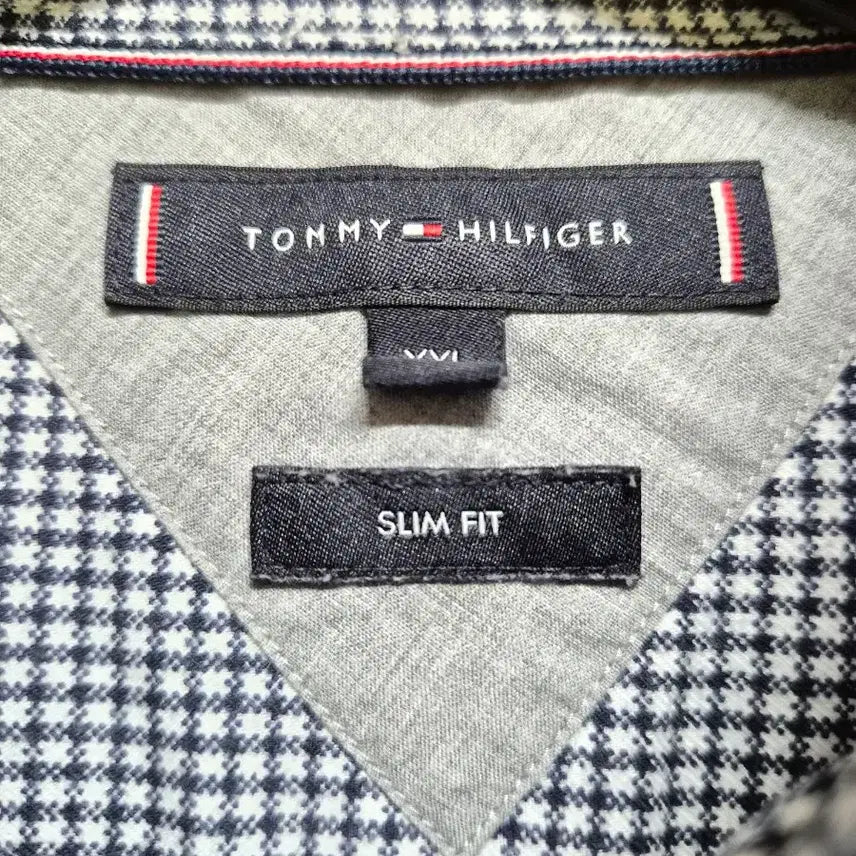 [BUNJANG] Tommy Hilfiger Gingham Check Long Sleeve Shirt (2XL) / 타미힐피거 깅엄체크 긴팔 셔츠2XL
