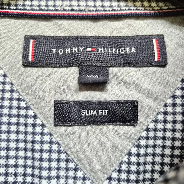 [BUNJANG] Tommy Hilfiger Gingham Check Long Sleeve Shirt (2XL) / 타미힐피거 깅엄체크 긴팔 셔츠2XL