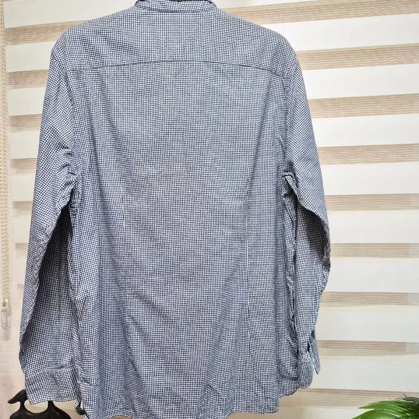 [BUNJANG] Tommy Hilfiger Gingham Check Long Sleeve Shirt (2XL) / 타미힐피거 깅엄체크 긴팔 셔츠2XL
