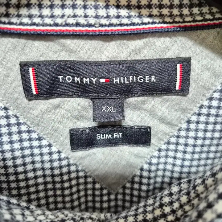 [BUNJANG] Tommy Hilfiger Gingham Check Long Sleeve Shirt (2XL) / 타미힐피거 깅엄체크 긴팔 셔츠2XL