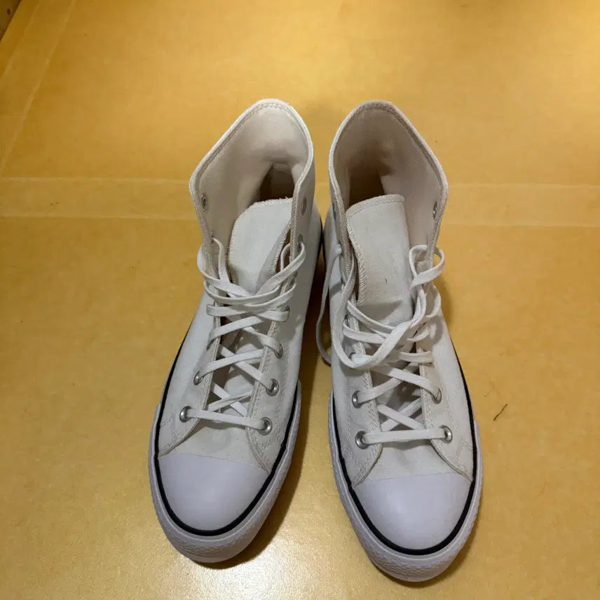 [BUNJANG] Converse Chuck Taylor All Star Lift Canvas White Sneakers / [280] 컨버스 척테일러 올스타 리프트 캔버스 화이트
