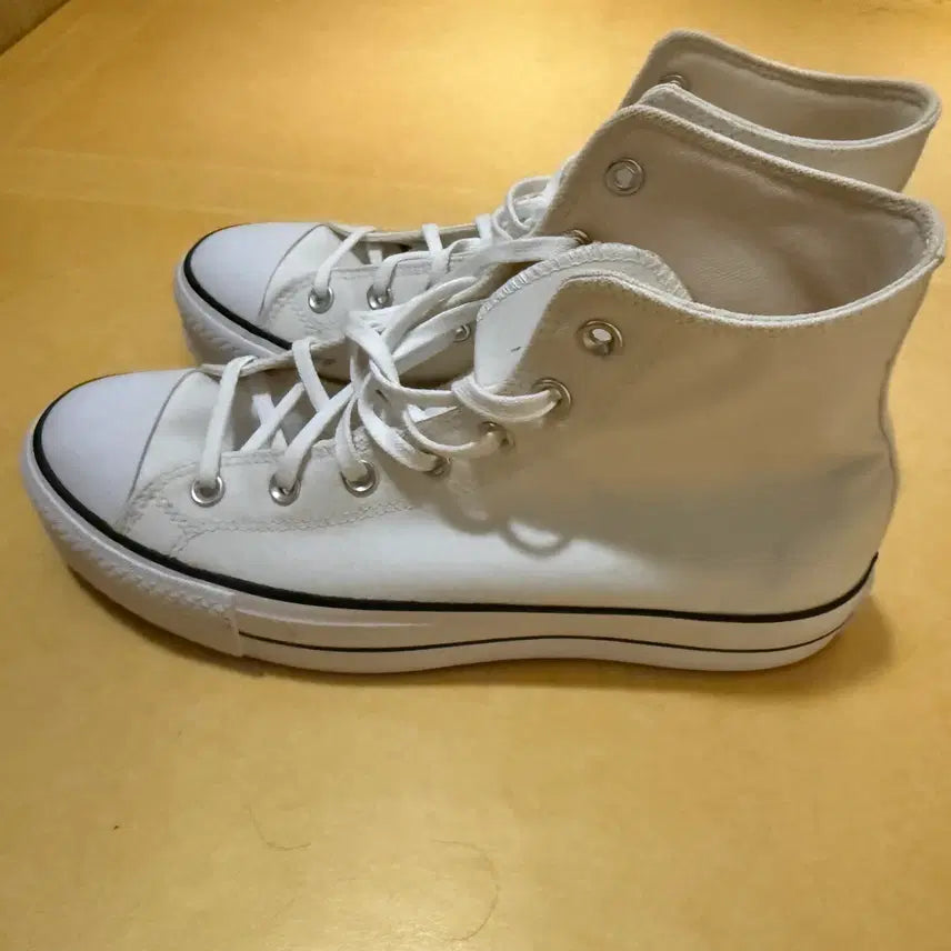 [BUNJANG] Converse Chuck Taylor All Star Lift Canvas White Sneakers / [280] 컨버스 척테일러 올스타 리프트 캔버스 화이트