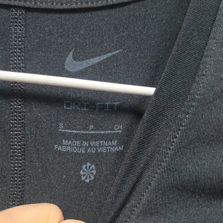 [BUNJANG] Nike Black Double Swoosh Dri-FIT T-Shirt (Size S) / 나이키 블랙 더블스우시 드라이핏  반팔 티셔츠 s