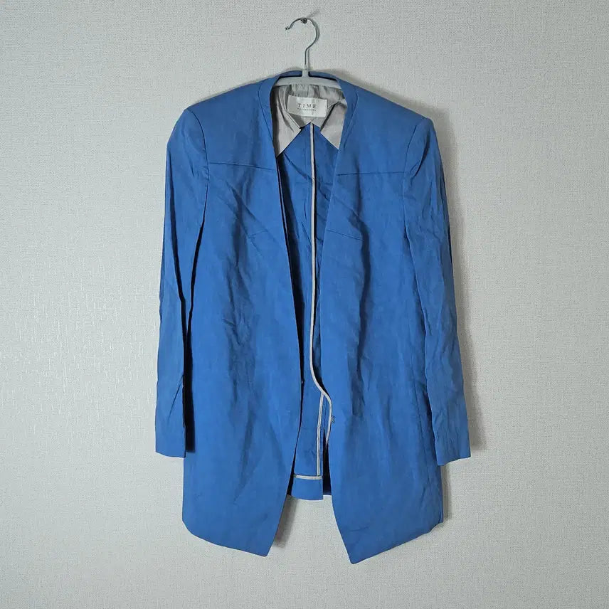 [BUNJANG] TIME Homme Rayon Button Blazer Cardigan Size 88 / 타임 한섬 마 레이온 버튼 블레이저 가디건 88