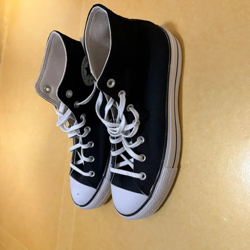 [BUNJANG] Converse Chuck Taylor All Star Lift Canvas Sneakers / [280] 컨버스 척테일러 올스타 리프트 캔버스 블랙