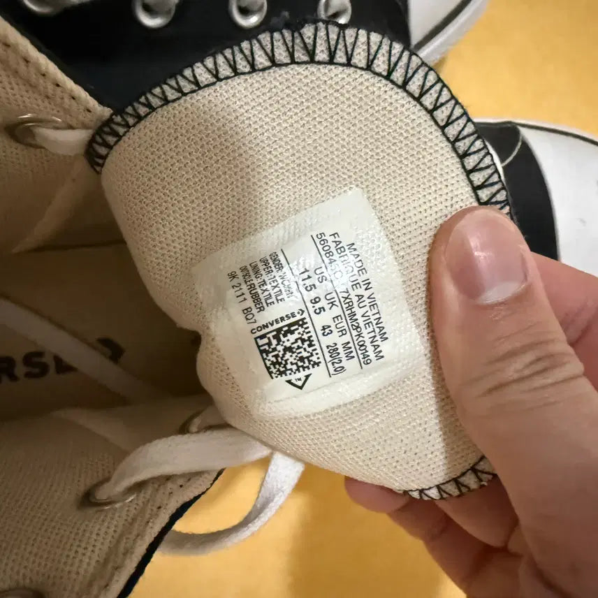 [BUNJANG] Converse Chuck Taylor All Star Lift Canvas Sneakers / [280] 컨버스 척테일러 올스타 리프트 캔버스 블랙
