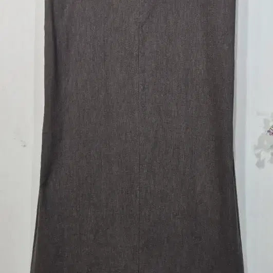 [BUNJANG] ZARA Linen Blend V-Neck Long Dress / 자라  린넨혼방  V넥 롱 원피스
