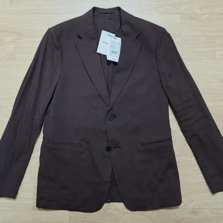 [BUNJANG] Theory Stretch Linen Jacket Dark Mocha / 띠어리 스트레치 린넨 자켓 40 103 정가 94만원 다크모카 새제품
