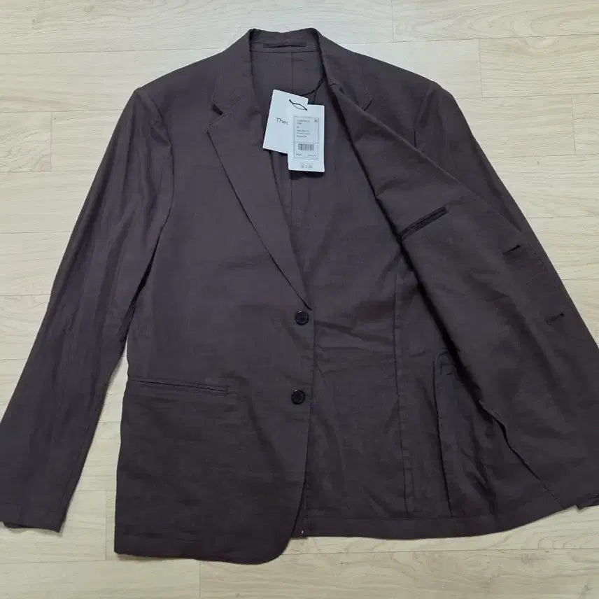 [BUNJANG] Theory Stretch Linen Jacket Dark Mocha / 띠어리 스트레치 린넨 자켓 40 103 정가 94만원 다크모카 새제품