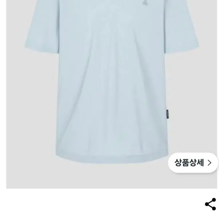 [BUNJANG] Beanpole Mesh Slit-Neck Short Sleeve T-Shirt / 빈폴 메쉬 슬릿넥 반소매 티셔츠
