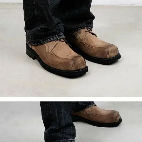 [BUNJANG] Vatos Comma 1_LB Brown Leather Shoes / [270] 바토즈 Comma 1_LB (속굽 1CM ,비브람솔 추가)