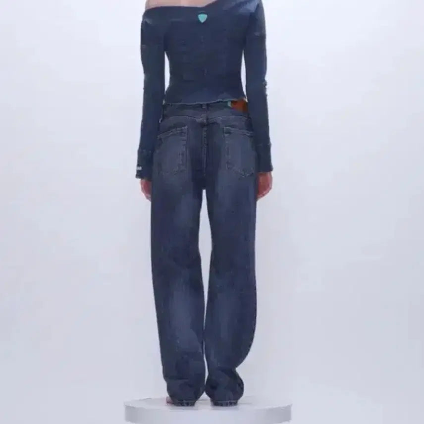 [BUNJANG] Instant Funk Straight 03 Denim Jeans / 인스턴트펑크 스트레이트03 데님