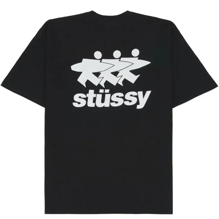 [SOLD OUT] 스투시 서프워크 반팔티 블랙/화이트 새상품