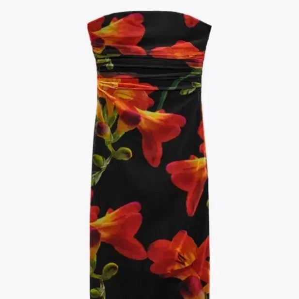 [BUNJANG] ZARA Tube Top Dress / 자라 튜브탑 원피스
