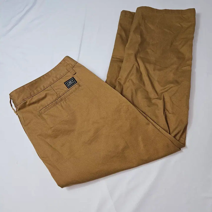 [BUNJANG] OBEY 00s Vintage Cotton Work Pants / 00s 오베이 OBEY 빈티지 워크팬츠 코튼 치노 크롭 38