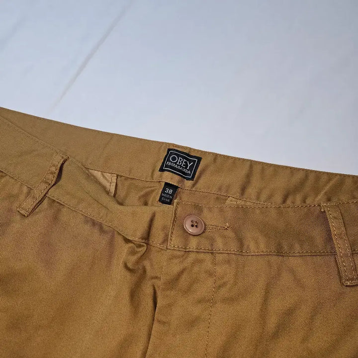 [BUNJANG] OBEY 00s Vintage Cotton Work Pants / 00s 오베이 OBEY 빈티지 워크팬츠 코튼 치노 크롭 38