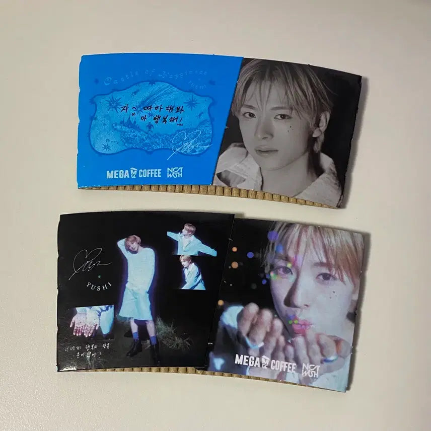 [SOLD OUT] (일괄) 메가커피 유우시 생일 컵홀더