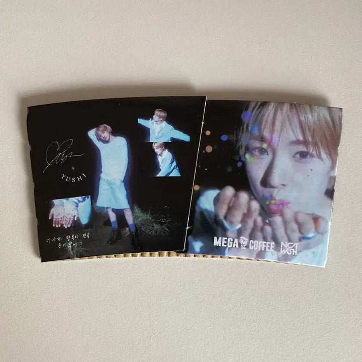 [SOLD OUT] (일괄) 메가커피 유우시 생일 컵홀더