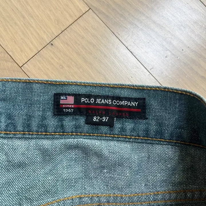 [BUNJANG] Polo Jeans Co. Ralph Lauren Washed Denim Jeans / [빈티지] 폴로 진스 랄프로렌 워싱 데님 (82-97)