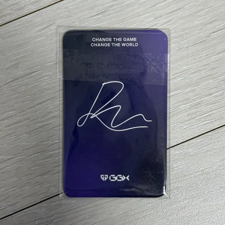 [SOLD OUT] (미개봉) 젠지 ggx 포토카드 기캐쵸룰듀 5장 세트