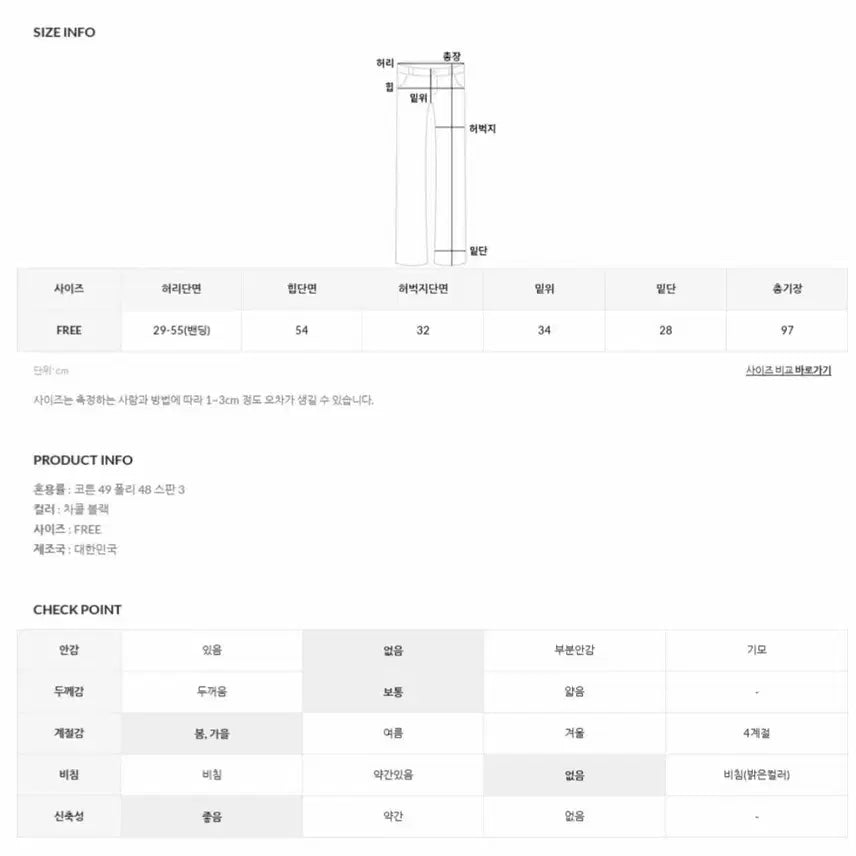 [BUNJANG] UnderB Doring Dot Pants / 언더비 Doring 도트 팬츠