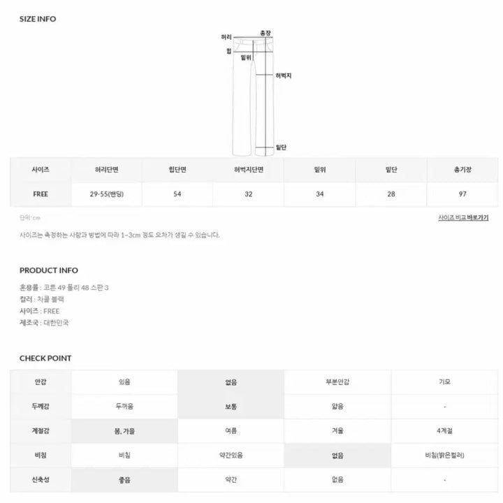[BUNJANG] UnderB Doring Dot Pants / 언더비 Doring 도트 팬츠