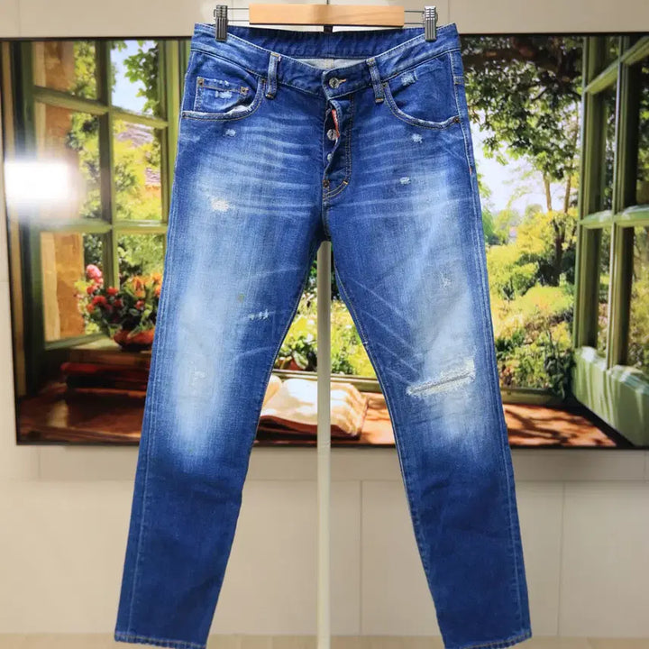 [BUNJANG] Dsquared2 Blue Denim Jeans / (이태리제조) 은은하게 고급스러운 블루 디케 데님