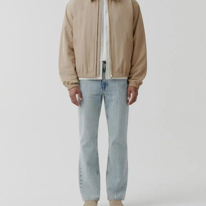[BUNJANG] Suare Heritage Sporty Jumper Beige M / 수아레 / 헤리티지 스포티 점퍼 베이지 / M