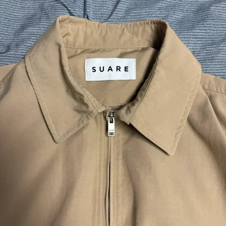 [BUNJANG] Suare Heritage Sporty Jumper Beige M / 수아레 / 헤리티지 스포티 점퍼 베이지 / M