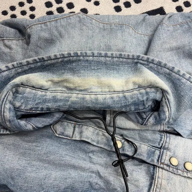 [BUNJANG] Denim &amp; Supply Ralph Lauren Western Denim Shirt M / 데님 앤 서플라이 랄프로렌 웨스턴 데님 셔츠 M P00052
