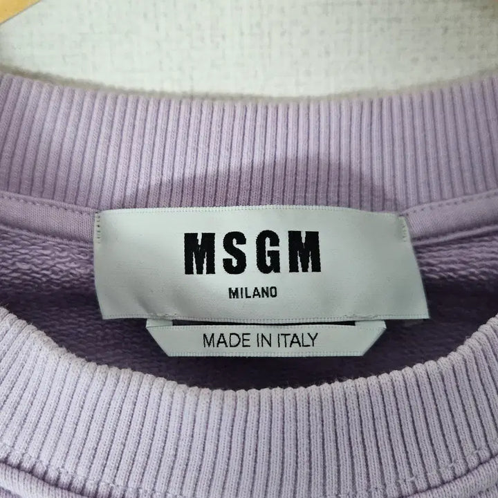[BUNJANG] MSGM Milano Terry Brushed Logo Sweatshirt XS / 엠에스지엠 MSGM 밀라노 맨투맨 테리 브러쉬드 로고 XS 정품