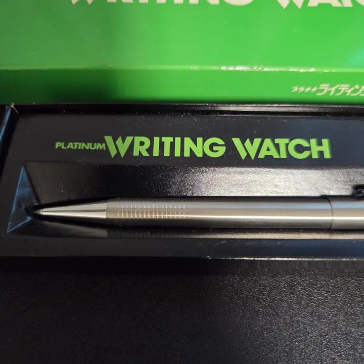 [BUNJANG] Platinum 80s Japanese-Made Clock Ballpoint Pen / 80s 일본제 Platinum 시계 볼펜