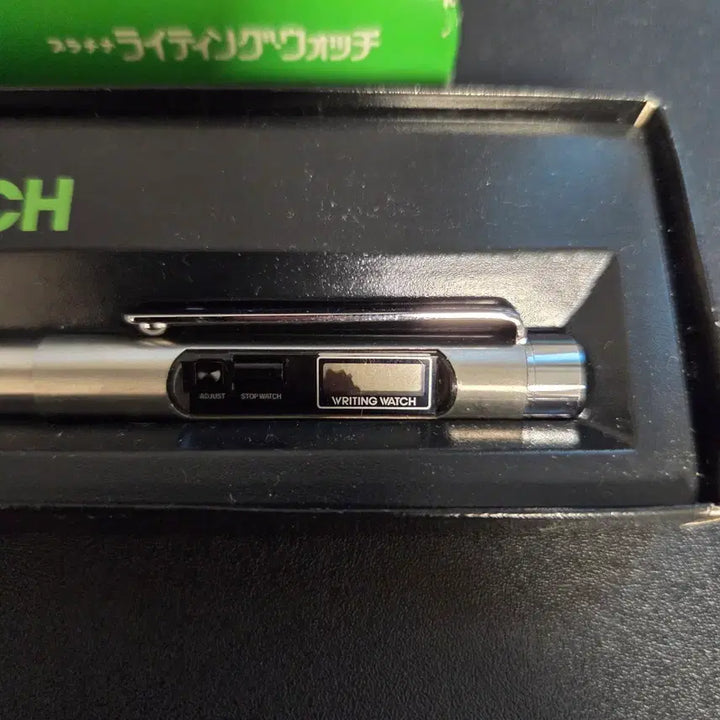 [BUNJANG] Platinum 80s Japanese-Made Clock Ballpoint Pen / 80s 일본제 Platinum 시계 볼펜